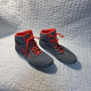 Asics MATFLEX Wrestling Shoes Grey  Size 11